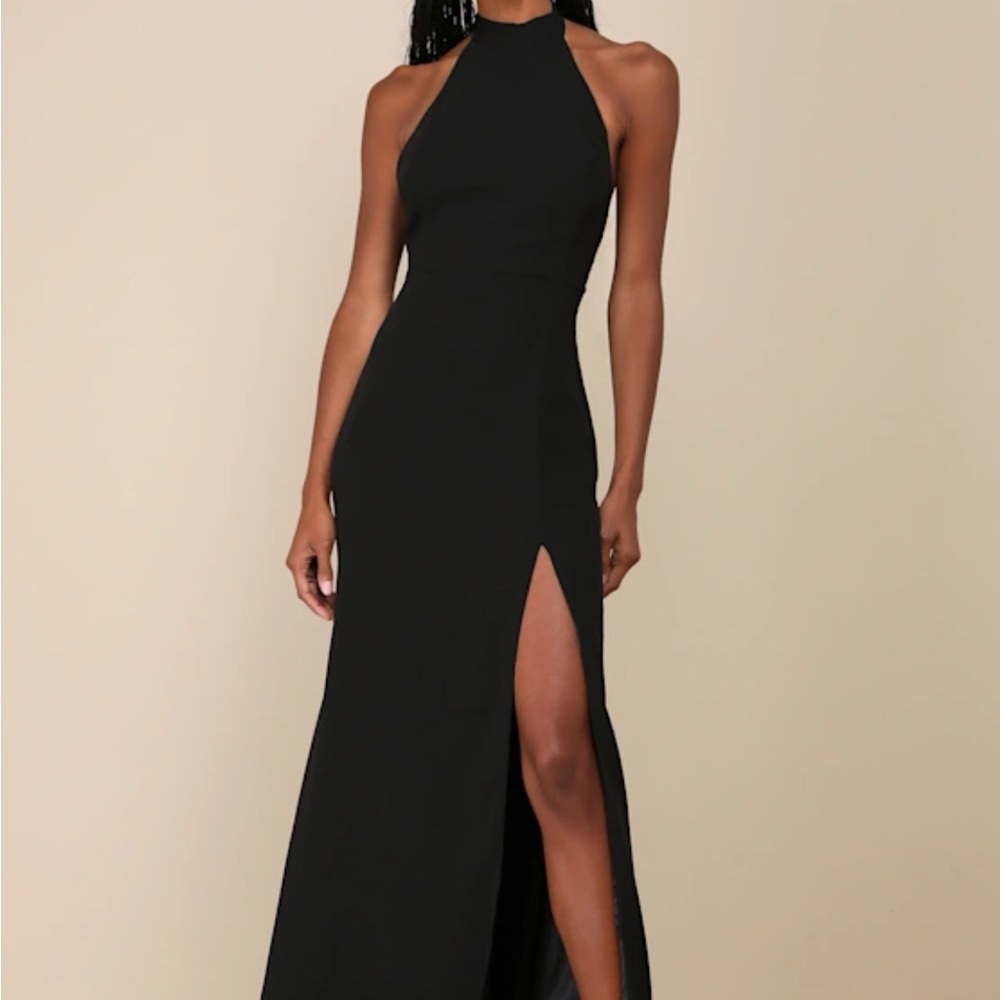 Lulu's Classic Black Dress